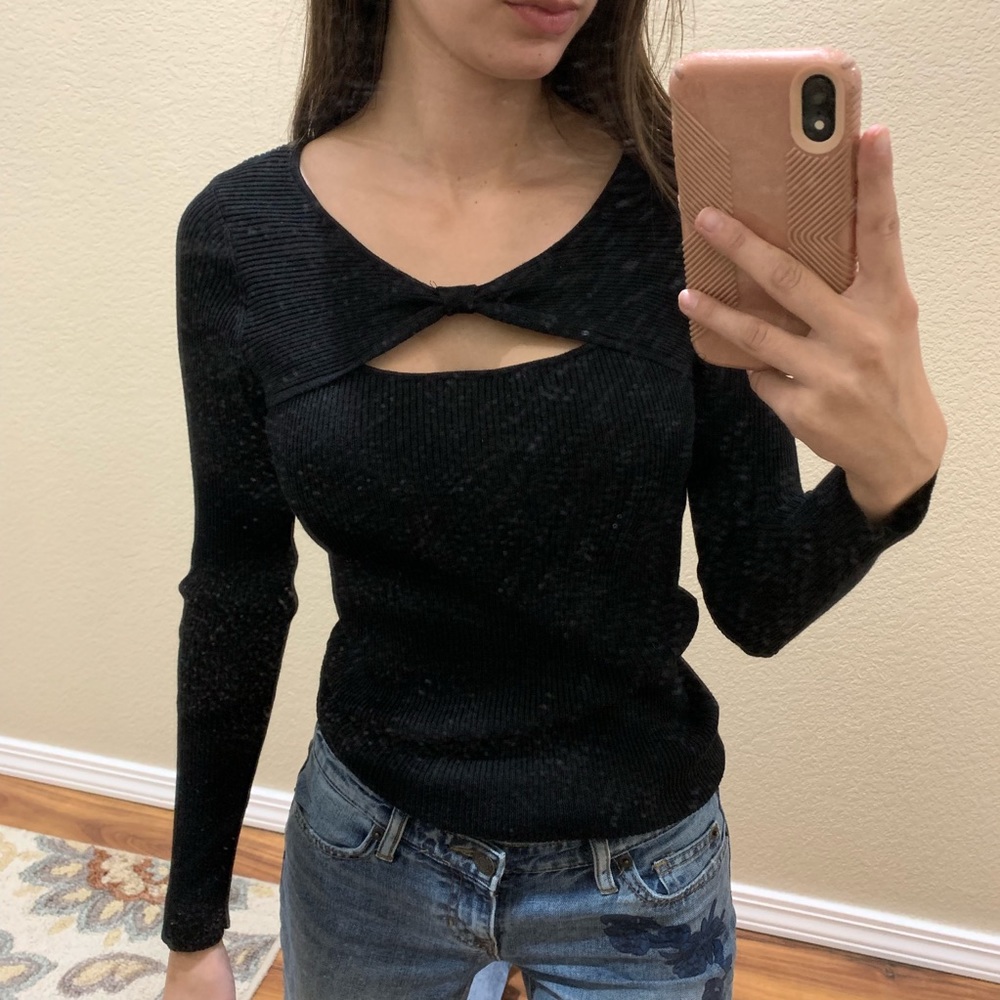 SOLD Black Long Sleeve